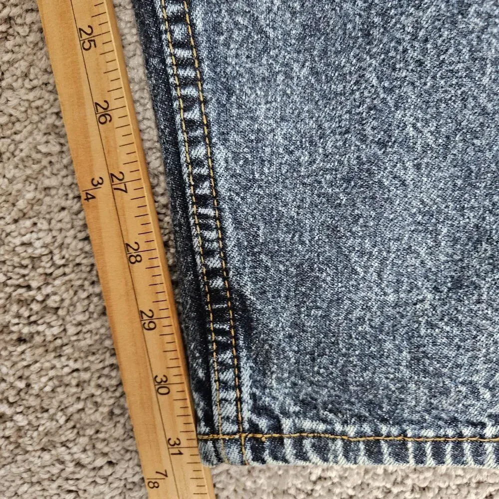 Vtg Levis SilverTab 828 Jeans Men's 33X31 (Tag 36X32) Blue Pleated Tapered